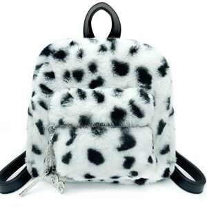 Gilda Paris Faux Fur Mini Backpack